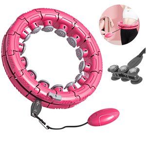 Weighted Hula Hoop for Exercise Adults Kids 24 Sections Detachable Fitness Sma